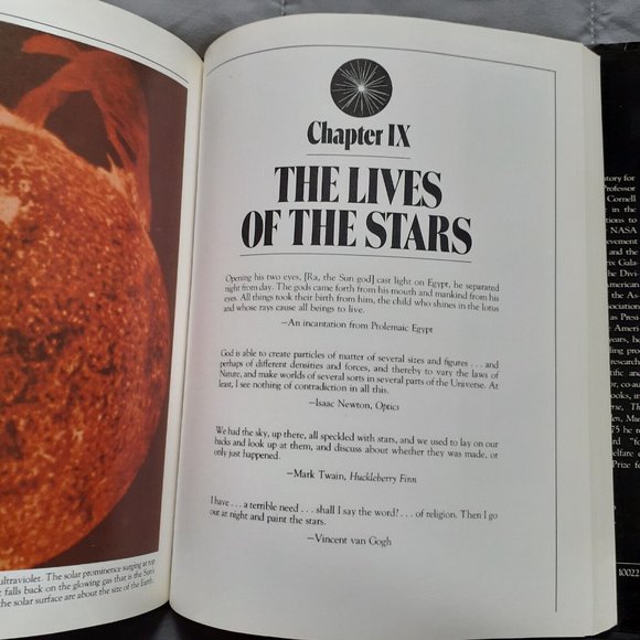 Cosmos by Carl Sagan 1980 Edition Vintage Hardcover Book Dustjacket VTG Classic - Picture 7 of 16
